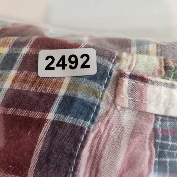 J. Crew Plaid Patchwork Preppy Y2K Pants 36X30 Men's Golf Academia Professional - Picture 11 of 11